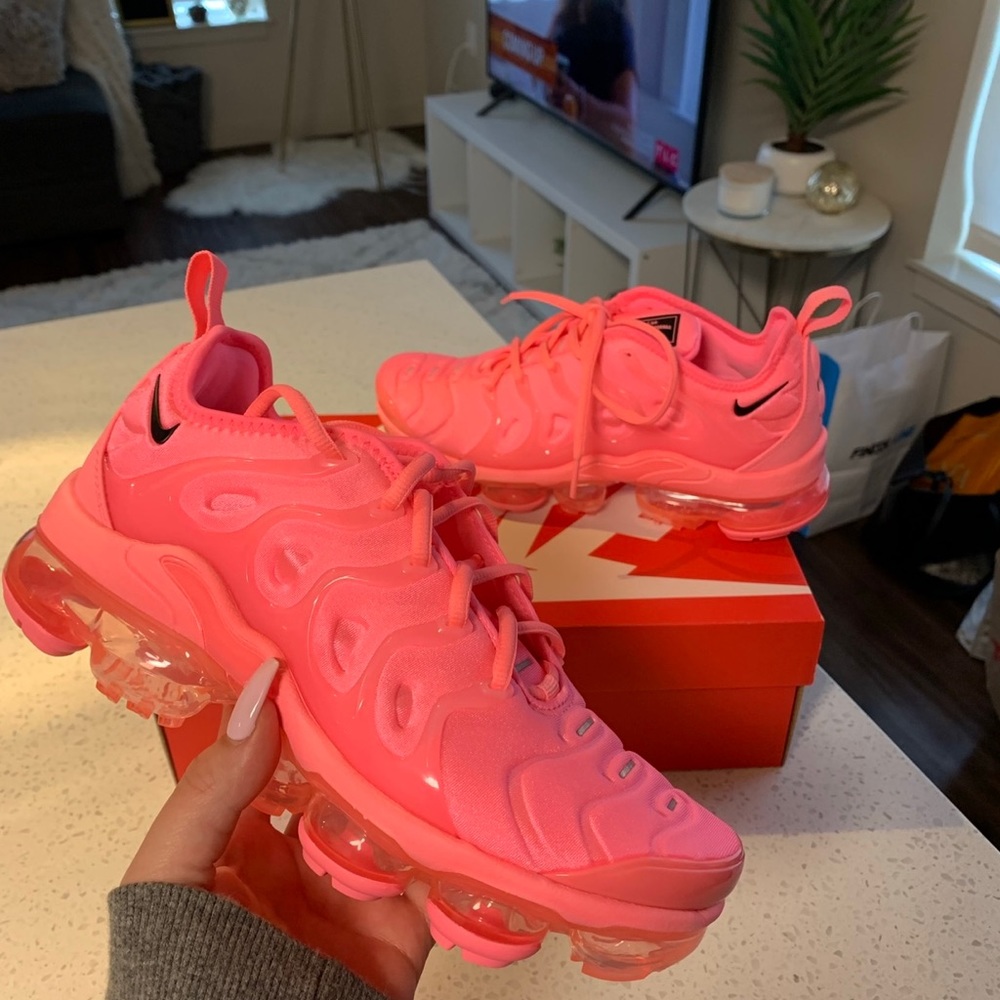 Pink Vapormax Sneakers